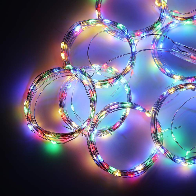 Світлодіодна гірлянда штора з пультом 3х2 м від USB 200 LED кімнатна гірлянда завіса на вікно