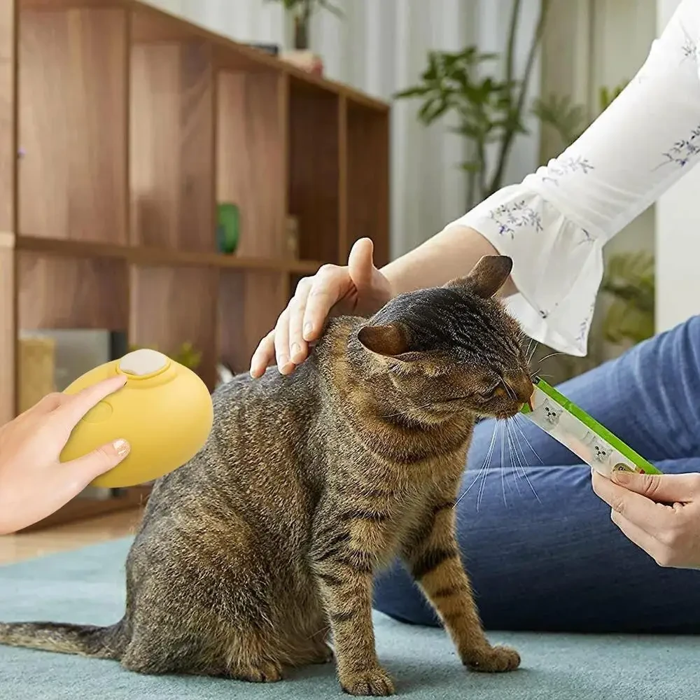 Масажна парова щітка для тварин 4 в 1 Pet Comb - Зображення 3