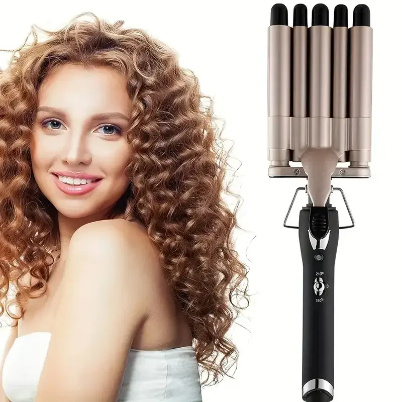Керамічні щипці для завивки волосся на 5 хвиль Hair Curler KR-8832
